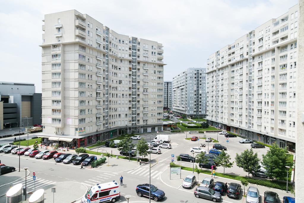 Twin Belville Apartments Belgrado Exterior foto